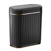 Bathroom Motion Sensor Trash can 2 Gallon Automatic Garbage Can, 9 L Slim Plastic Smart Trash Can with Lid