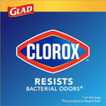 Glad Small Drawstring Trash Bags with Clorox, 4 Gallon, Lemon Fresh Bleach Scent