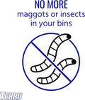 Trash Can INSECT KILLER - Kills Flies, Maggots, Roaches, Beetles, and Other Insects