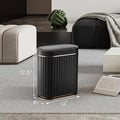 Bathroom Motion Sensor Trash can 2 Gallon Automatic Garbage Can, 9 L Slim Plastic Smart Trash Can with Lid