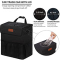 Car Trash Can - Bag Bin Hanging Waterproof Automotive - 2.2 Gallons