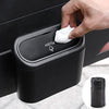 Car Trash Can with Lid, Mini Auto Dustbin Garbage Bin for Vehicle, Home, Office