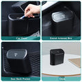 Car Trash Can with Lid, Mini Auto Dustbin Garbage Bin for Vehicle, Home, Office