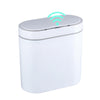 Motion Sensor 2.5 Gallon Bathroom Trash Can, Waterproof Motion Sensor Small with Lids, 9.5 Liters Slim Plastic Narrow Automatic