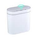 Motion Sensor 2.5 Gallon Bathroom Trash Can, Waterproof Motion Sensor Small with Lids, 9.5 Liters Slim Plastic Narrow Automatic