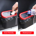 Car Trash Can with Lid, Mini Auto Dustbin Garbage Bin for Vehicle, Home, Office