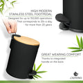 Mini Trash Can with Lid - 3L / 0.8Gal - Small Trash Can with Lid for Bathroom